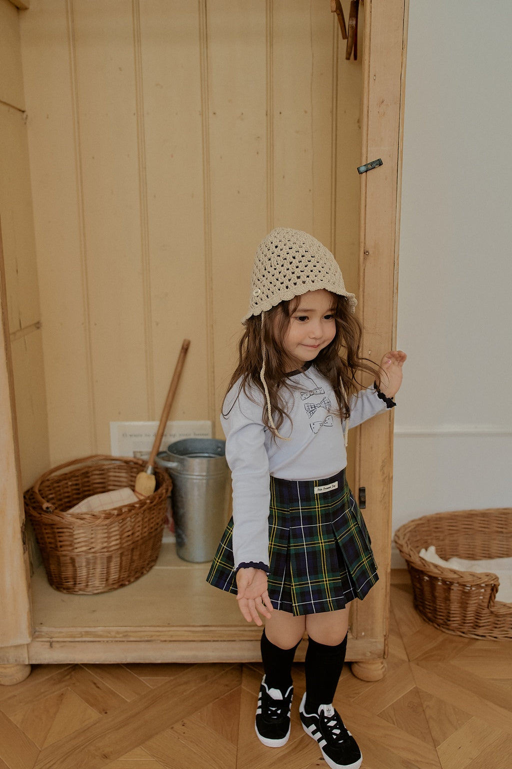 Checkered Pleats