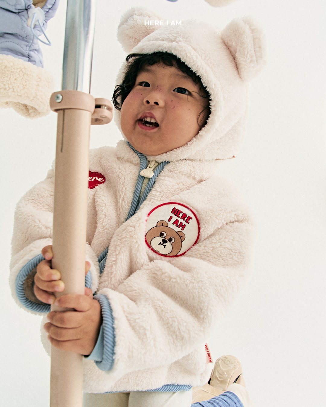 Kinder Fleece Jacket - Ivory