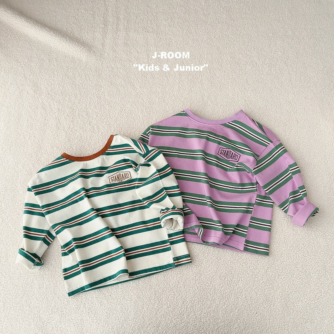 Kale Stripe Tee