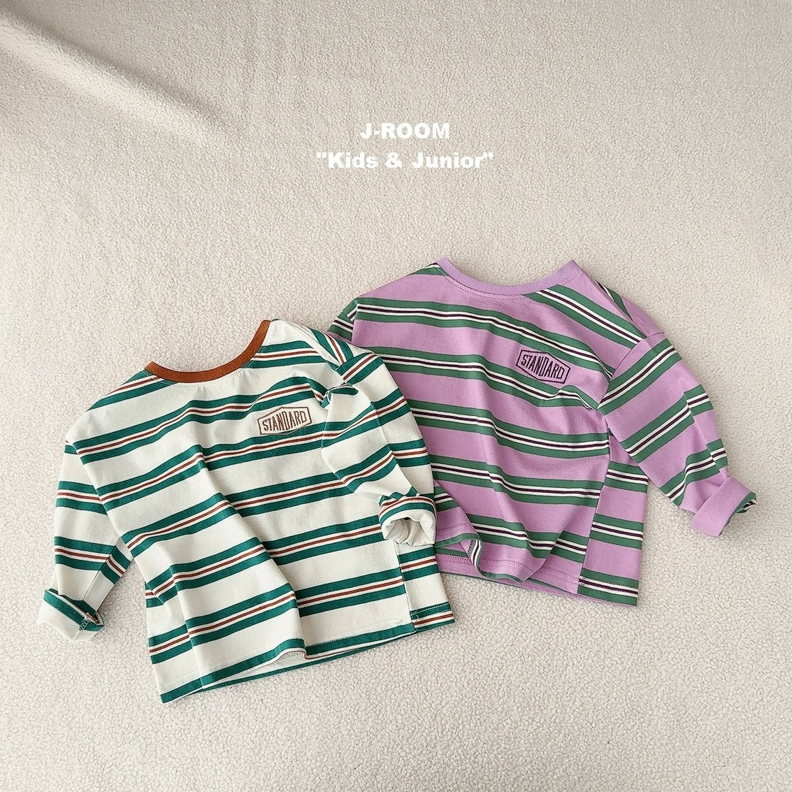 Kale Stripe Tee