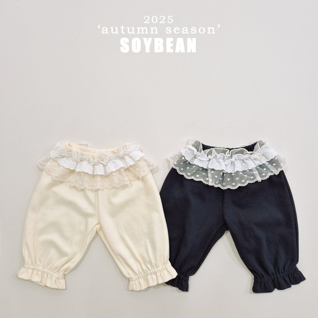 Lace Camp Frill Pants