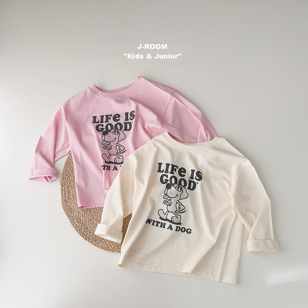 Puppy Print Tee