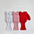 Round Collar Flared Set-up