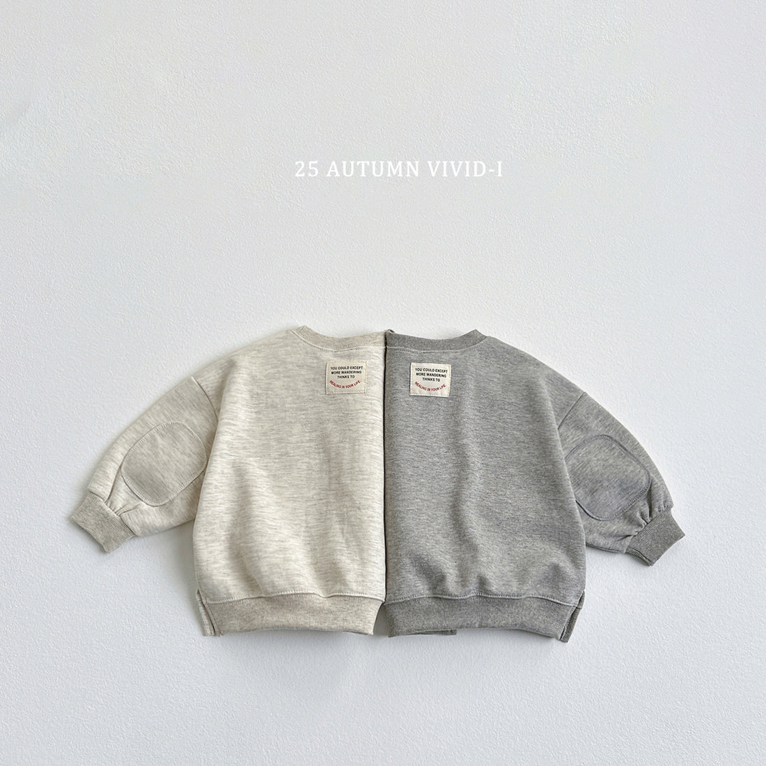 Label Baggy Sweatshirt