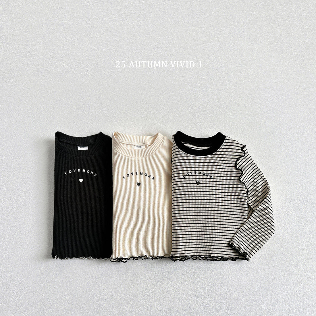 Love Ribbed Wing T-shirt