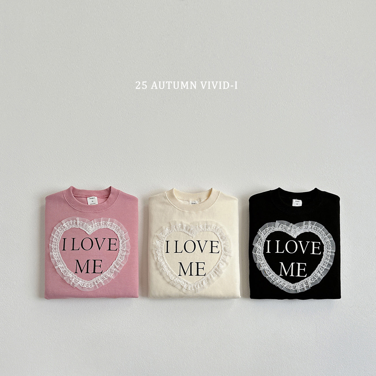 Lace Heart Sweatshirt