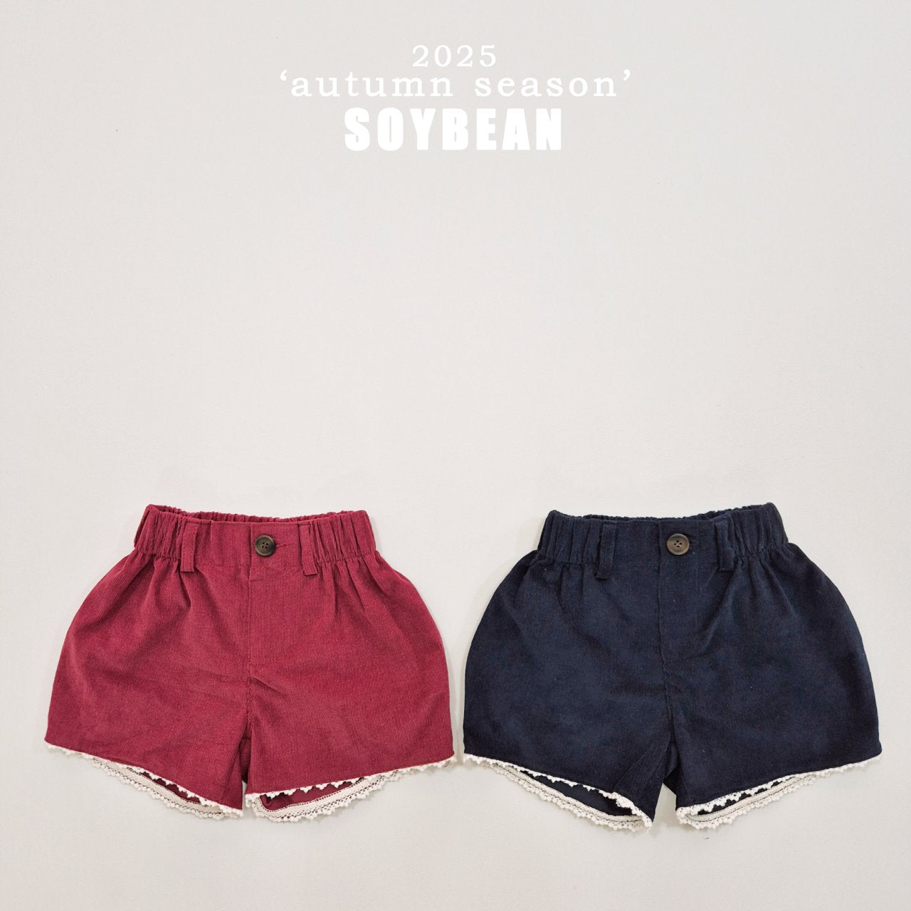 Balloon Corduroy Shorts