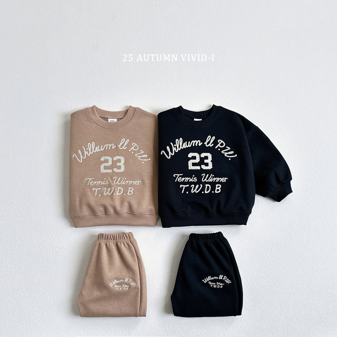 Chain Embroidery Set (Top + Bottom)