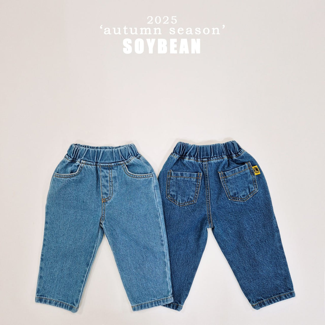 Tapered Denim Pants
