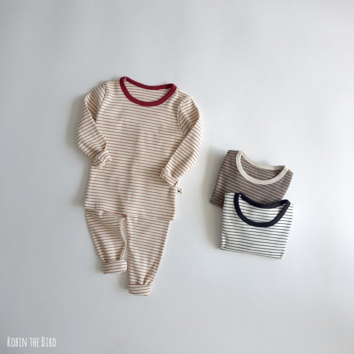 Striped Ribbed Loungewear