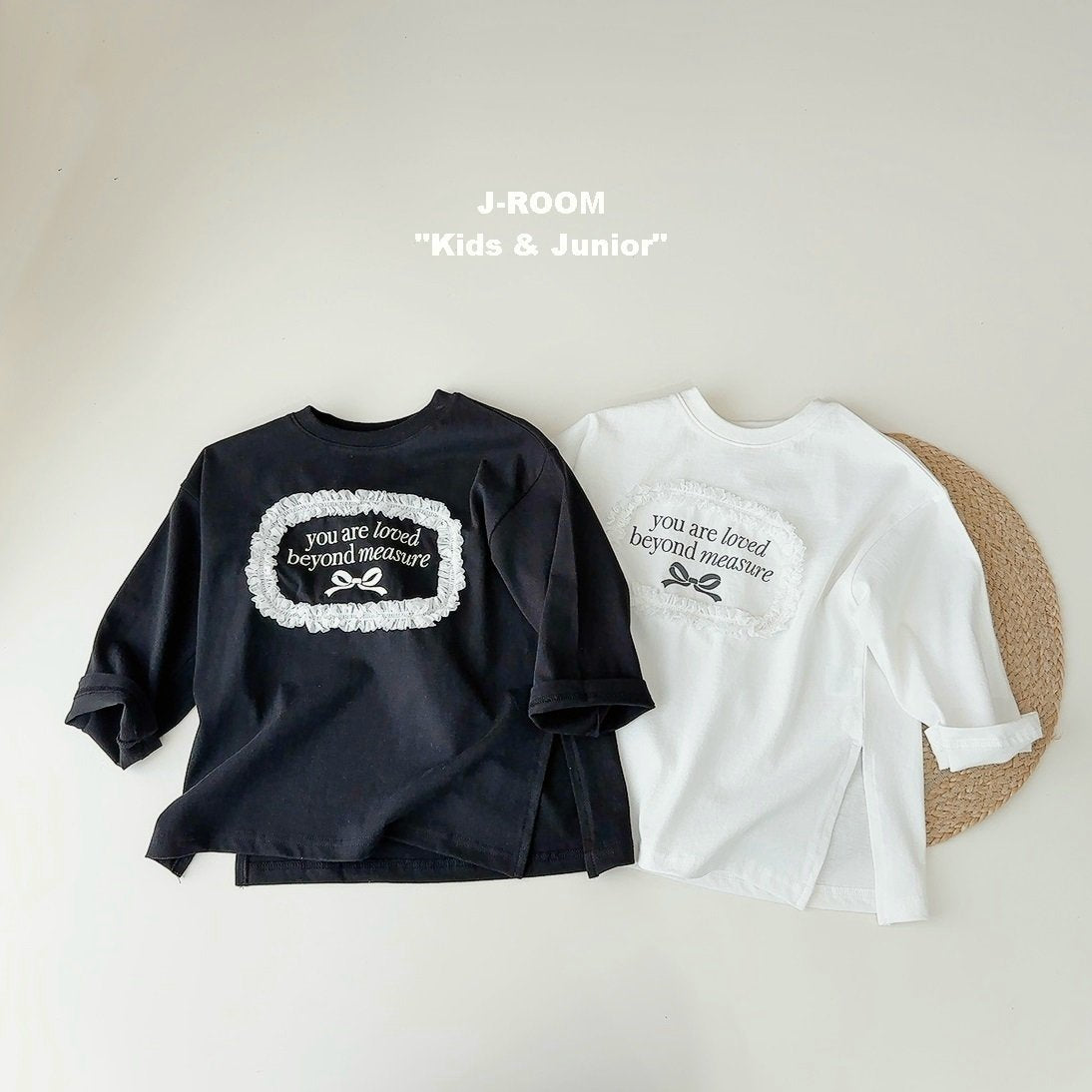 Round Lace Long Tee