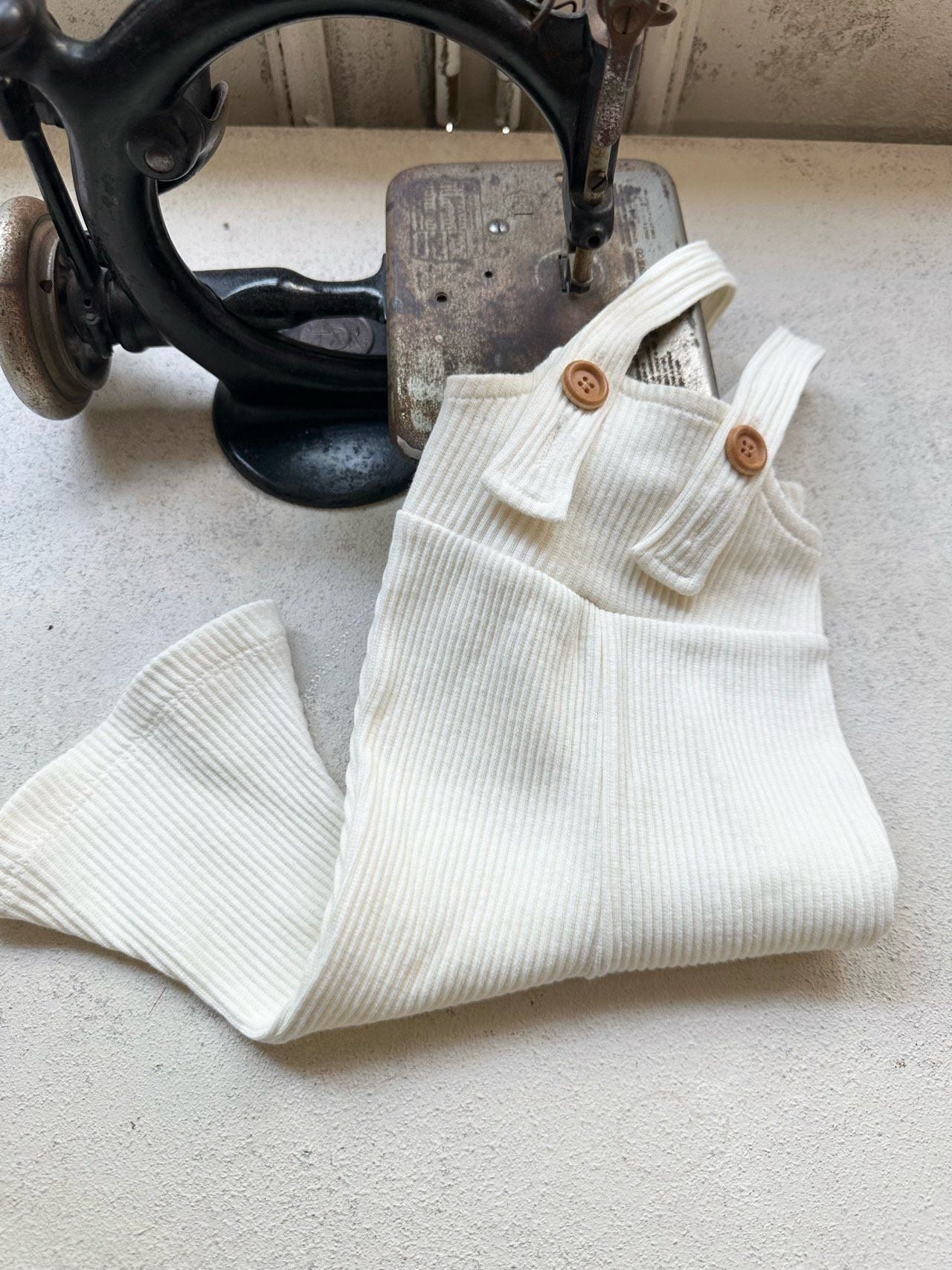 Bootcut Suspender Pants