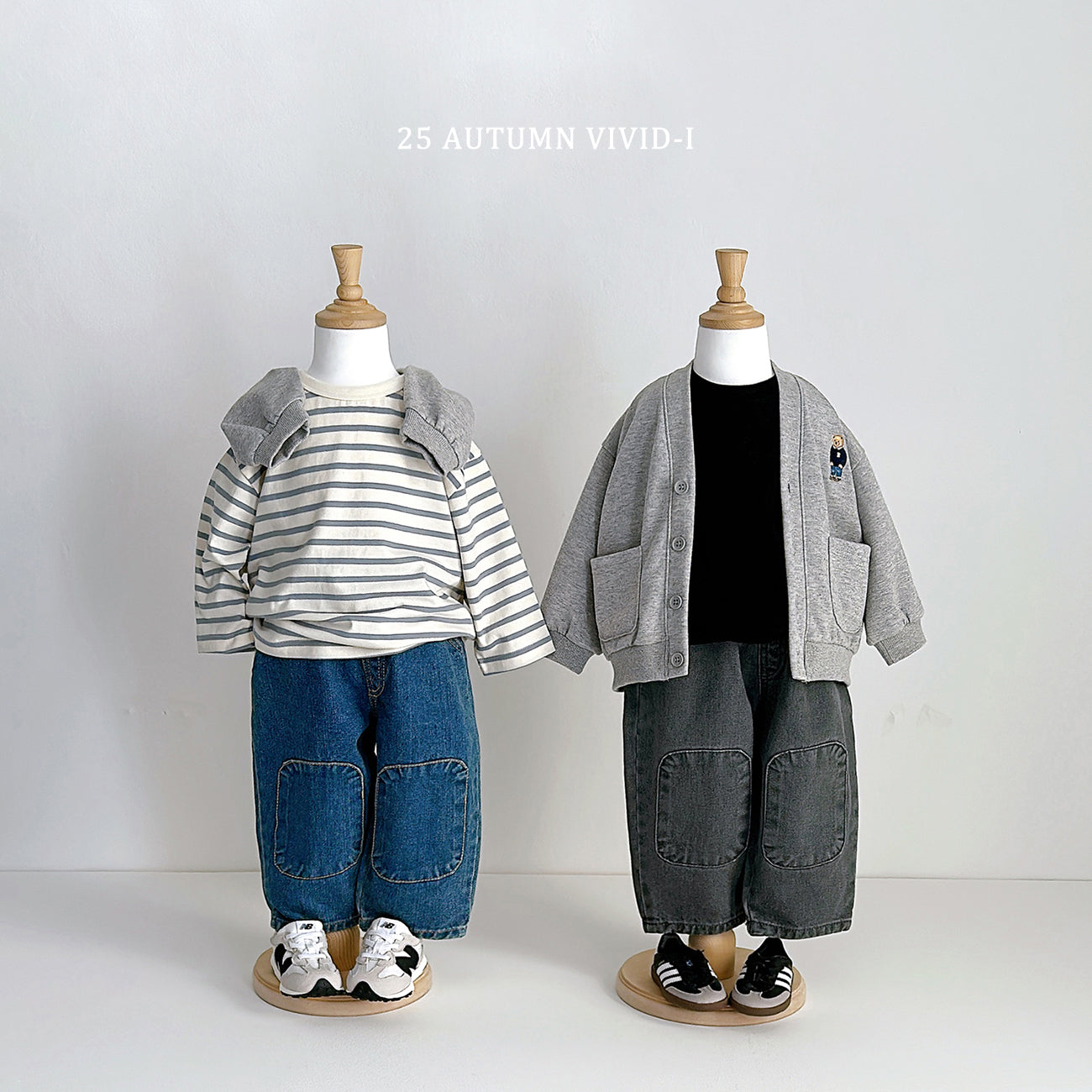 Bear Embroidery Cardigan