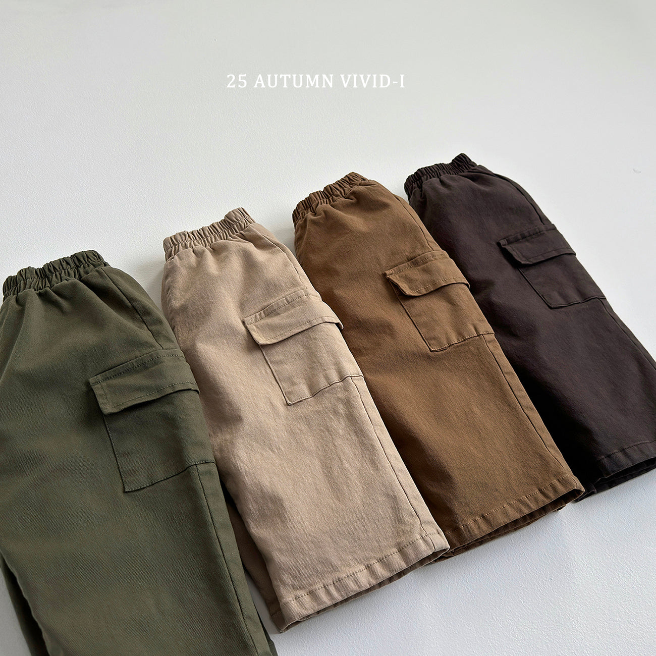 Stretch Cargo Cotton Pants
