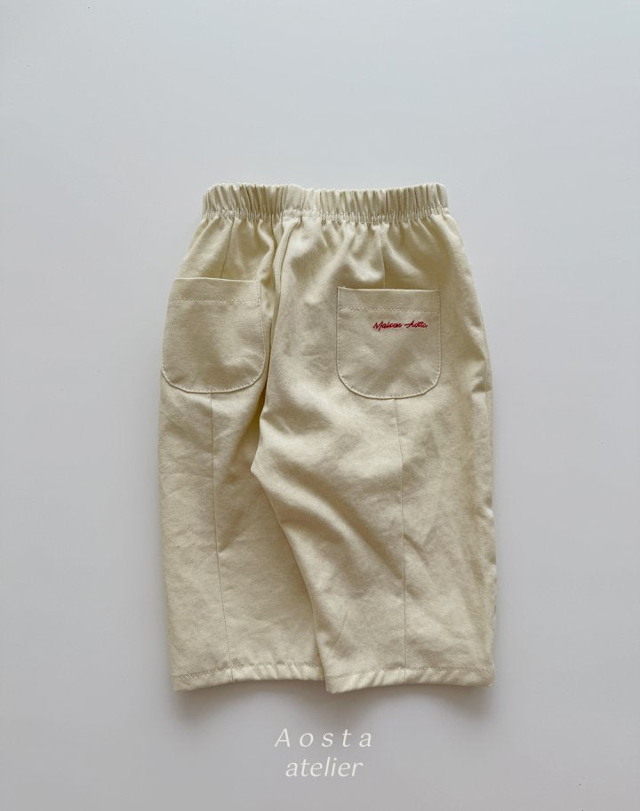 Maison Pants - Ivory