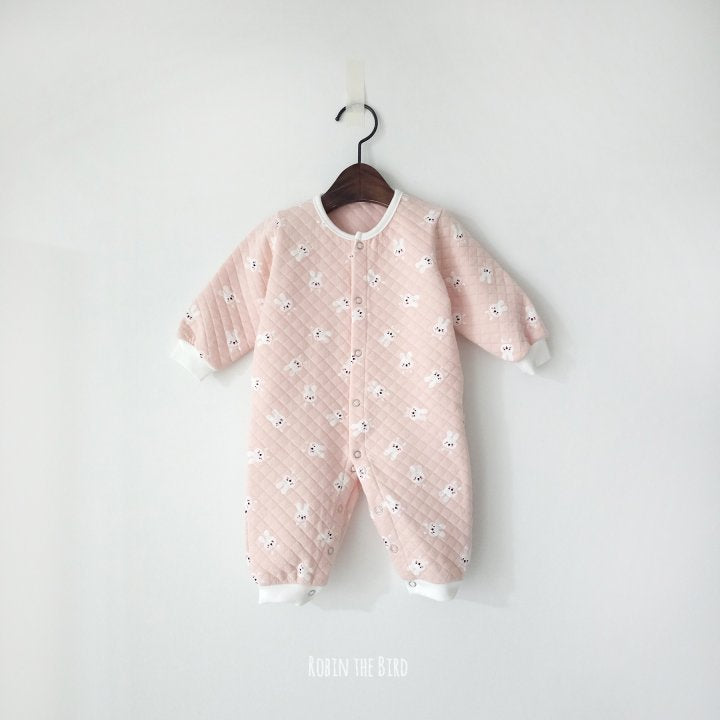 Quilted Bunny Romper