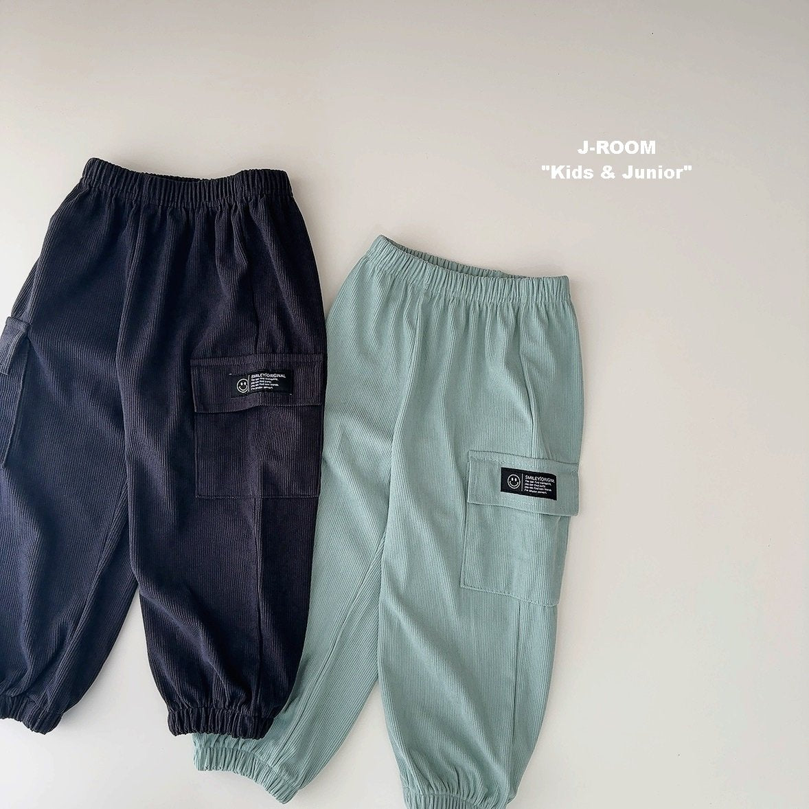 Washed Corduroy Jogger Pants