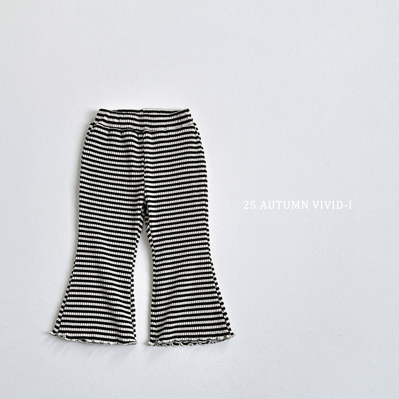 Stripe Flared Pants