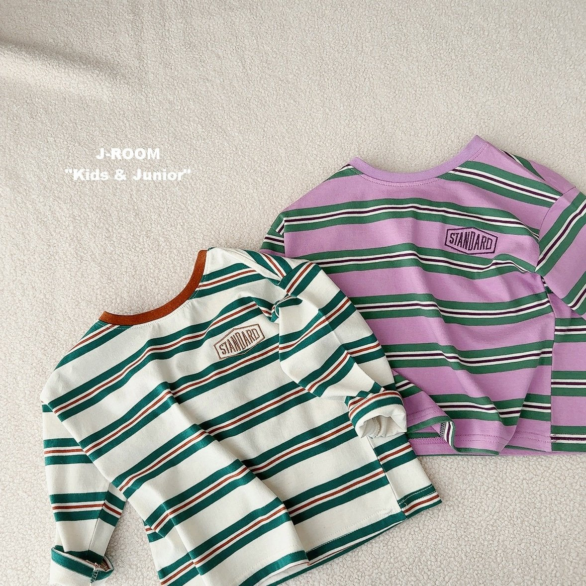 Kale Stripe Tee