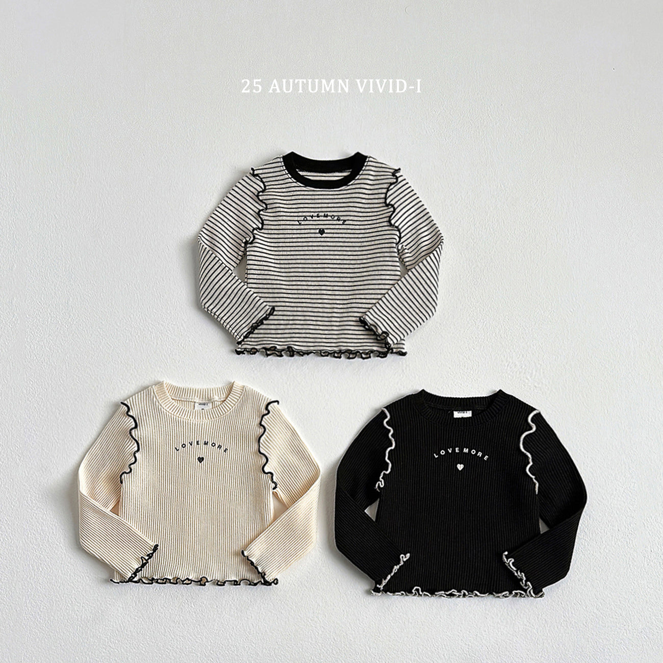 Love Ribbed Wing T-shirt