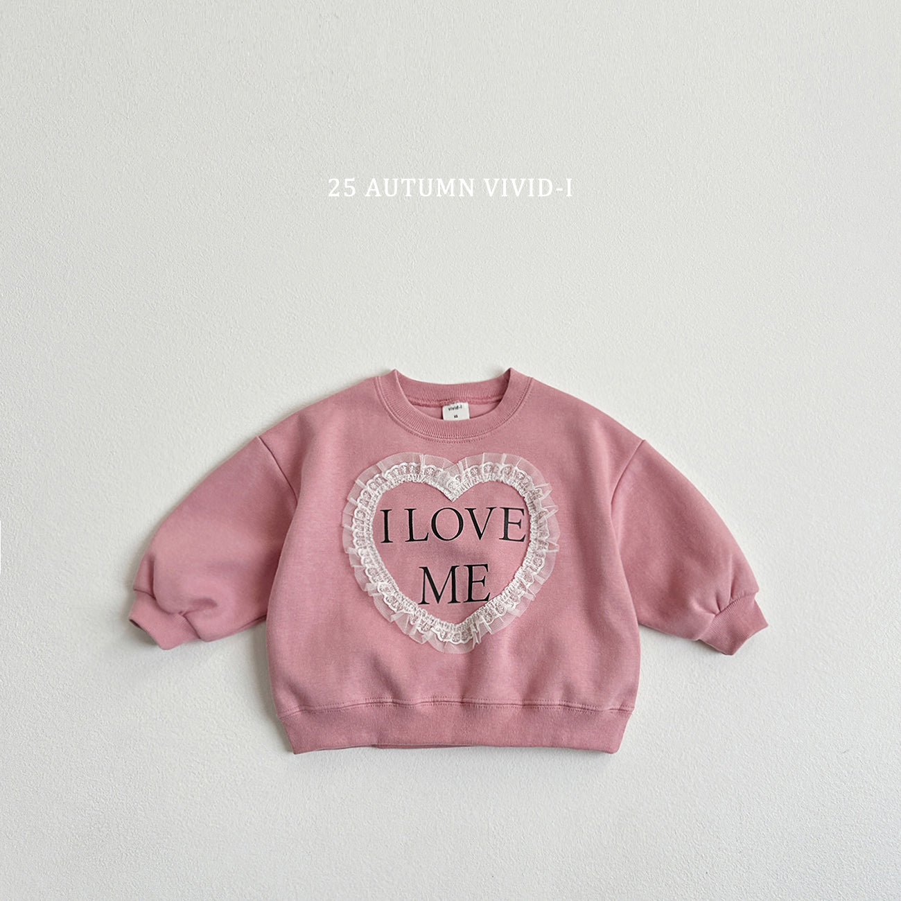 Lace Heart Sweatshirt