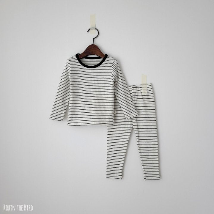 Striped Ribbed Loungewear