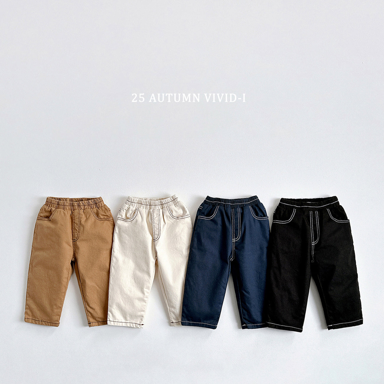 Fall Stitch Cotton Pants