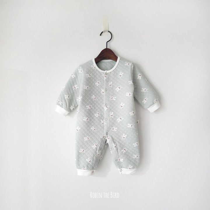 Quilted Bunny Romper