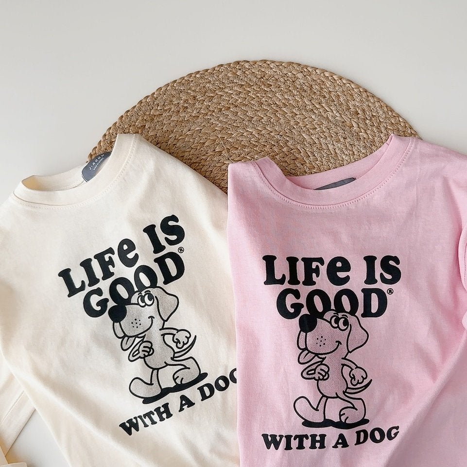 Puppy Print Tee