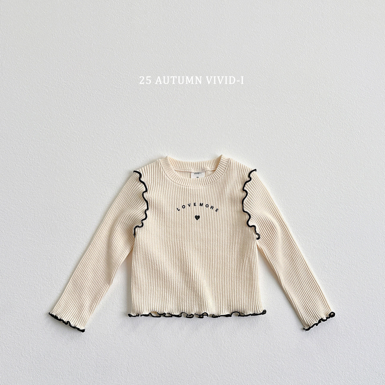 Love Ribbed Wing T-shirt