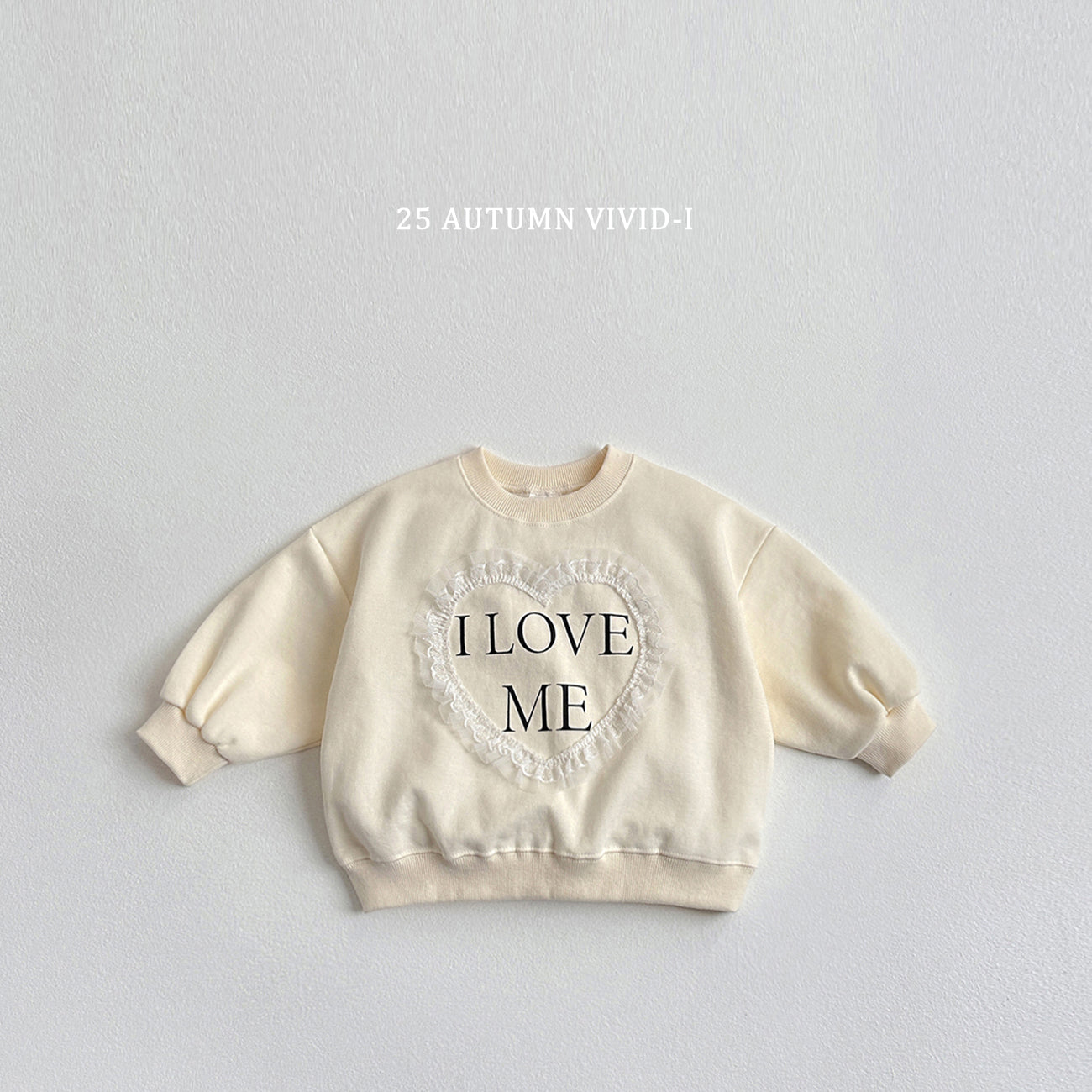 Lace Heart Sweatshirt