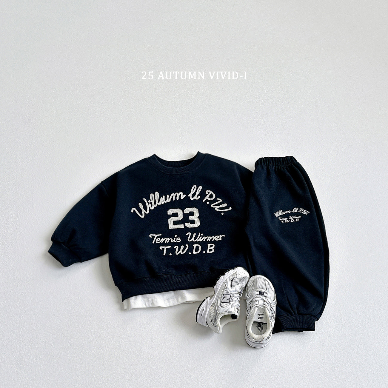Chain Embroidery Set (Top + Bottom)