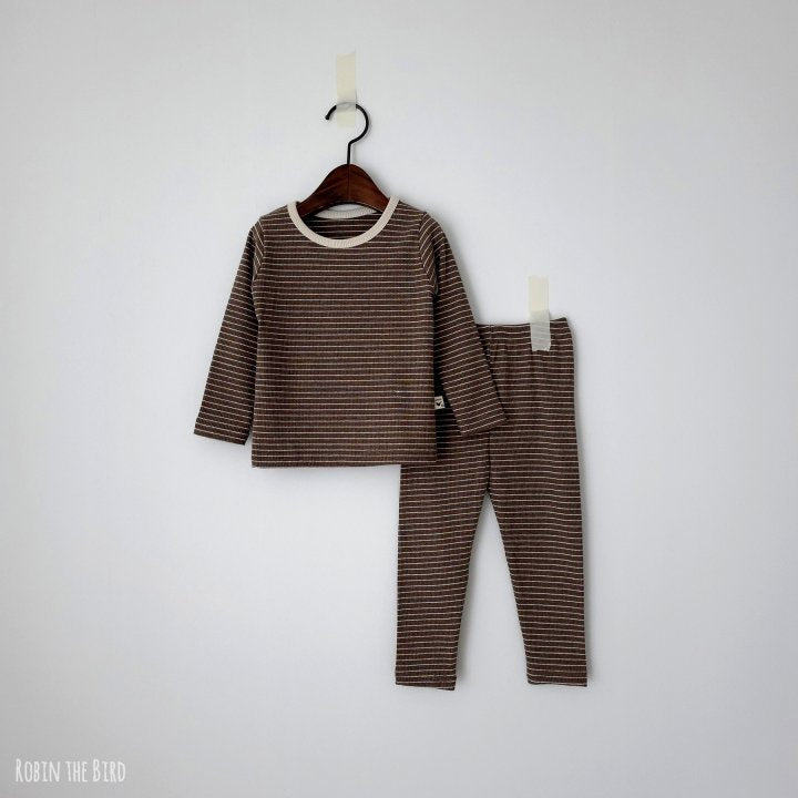 Striped Ribbed Loungewear