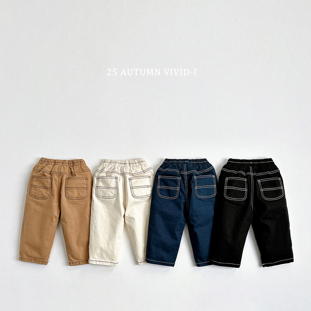 Fall Stitch Cotton Pants
