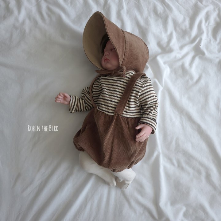 Corduroy Overall Suit