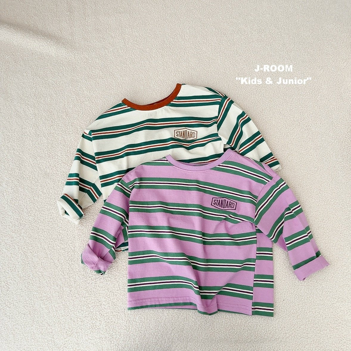 Kale Stripe Tee