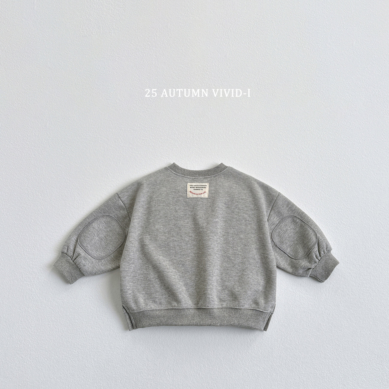 Label Baggy Sweatshirt