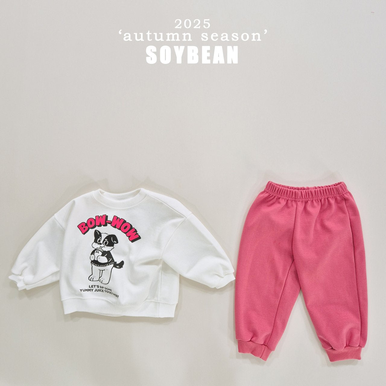 Bow Wow Colorblock Set