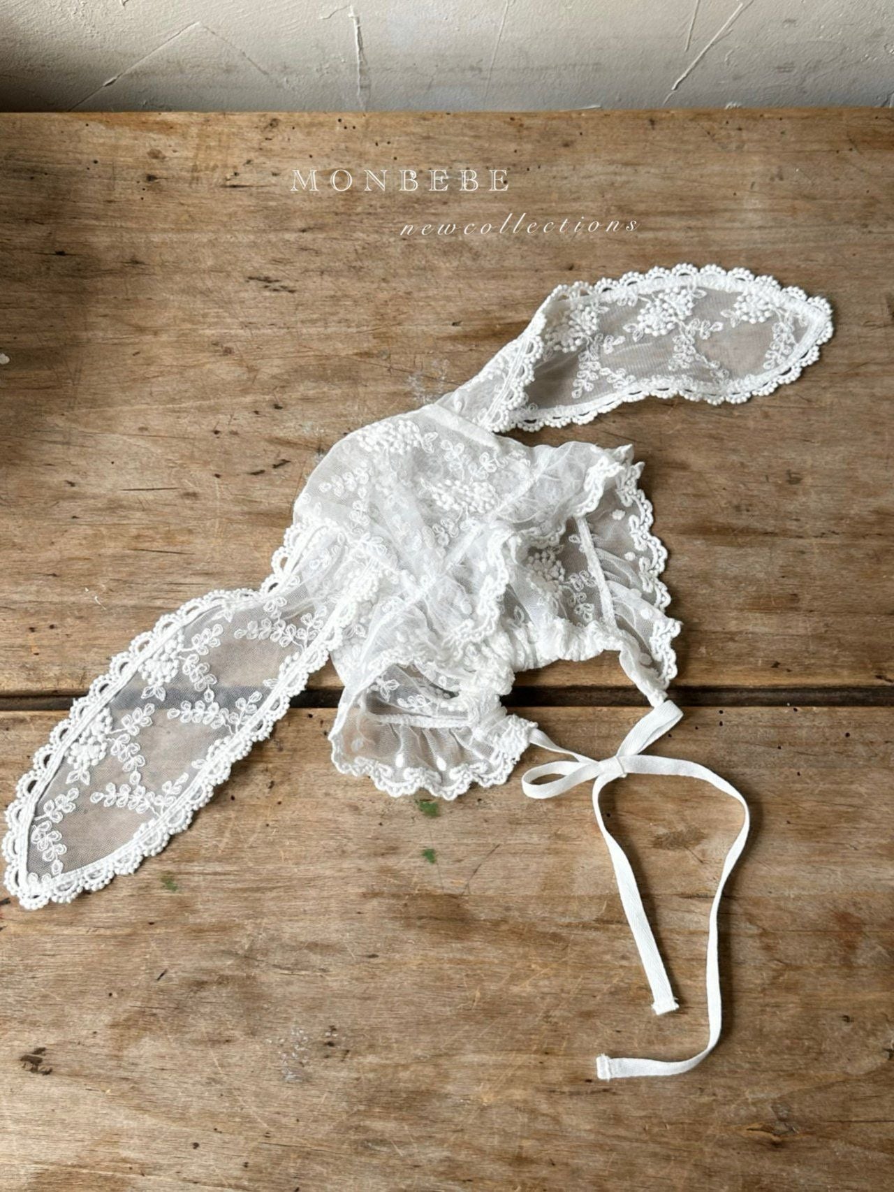 Lace Bunny Bonnet