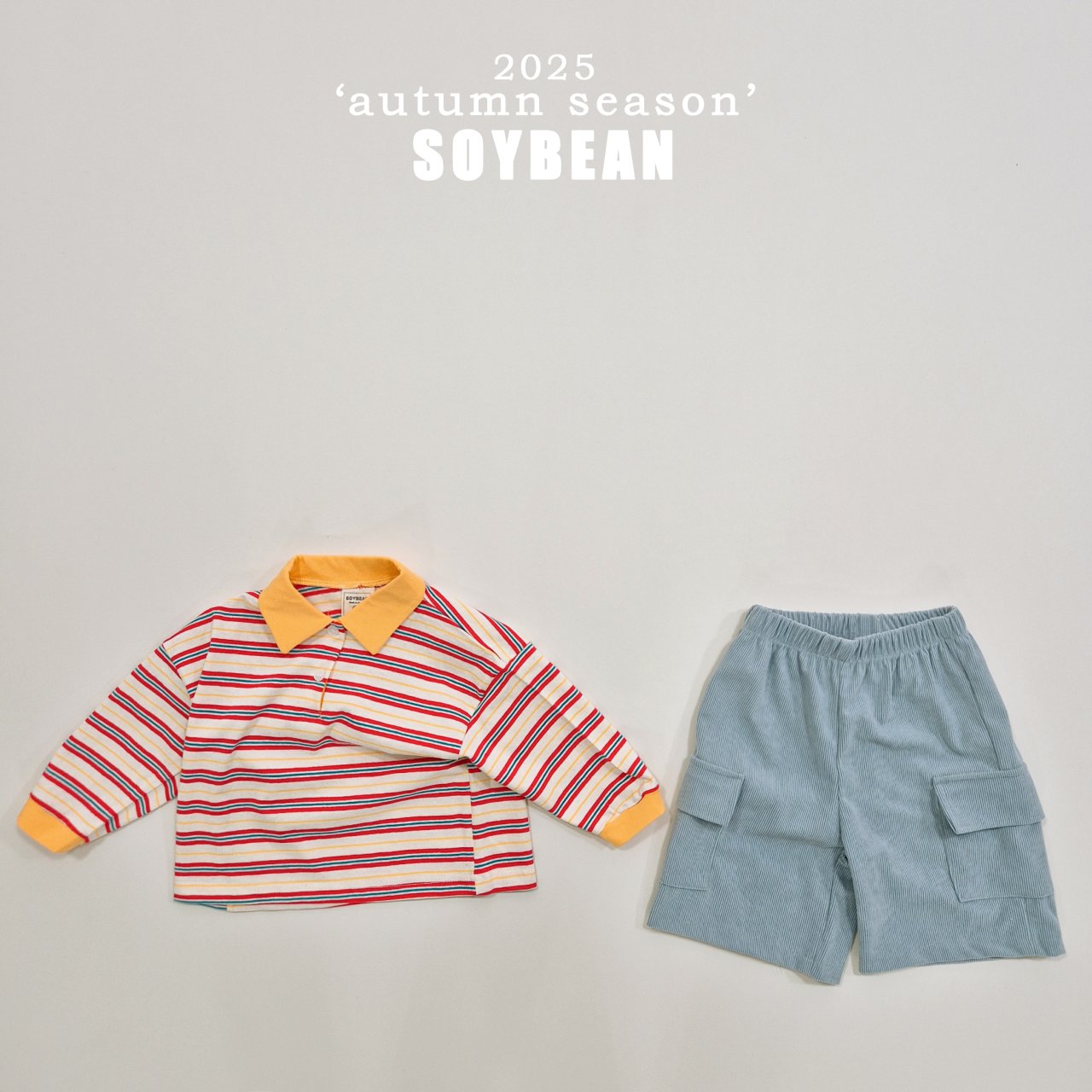 Colorblock Collar Tee
