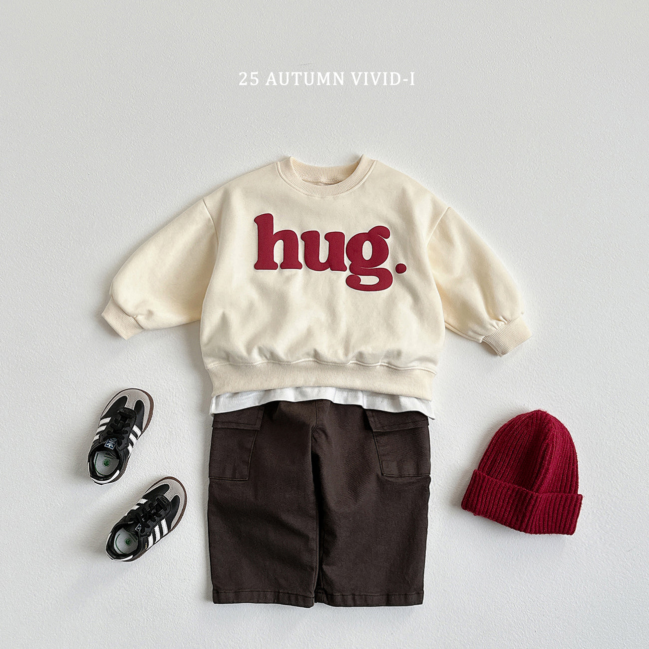 Hug Embossed Sweatshirt