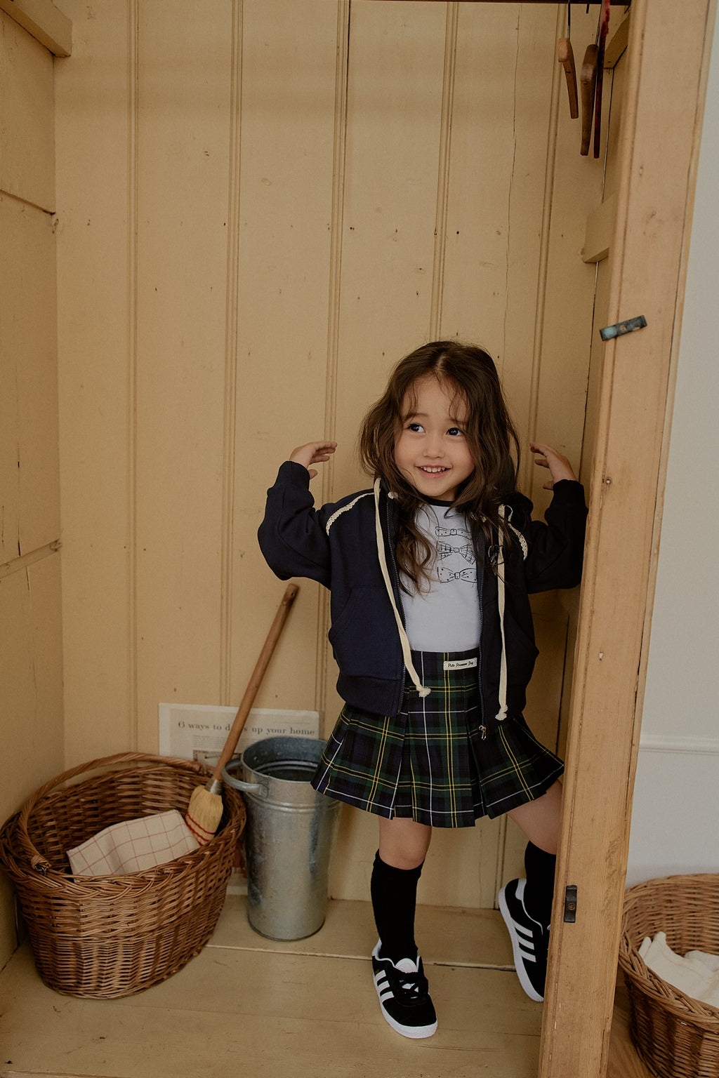 Checkered Pleats