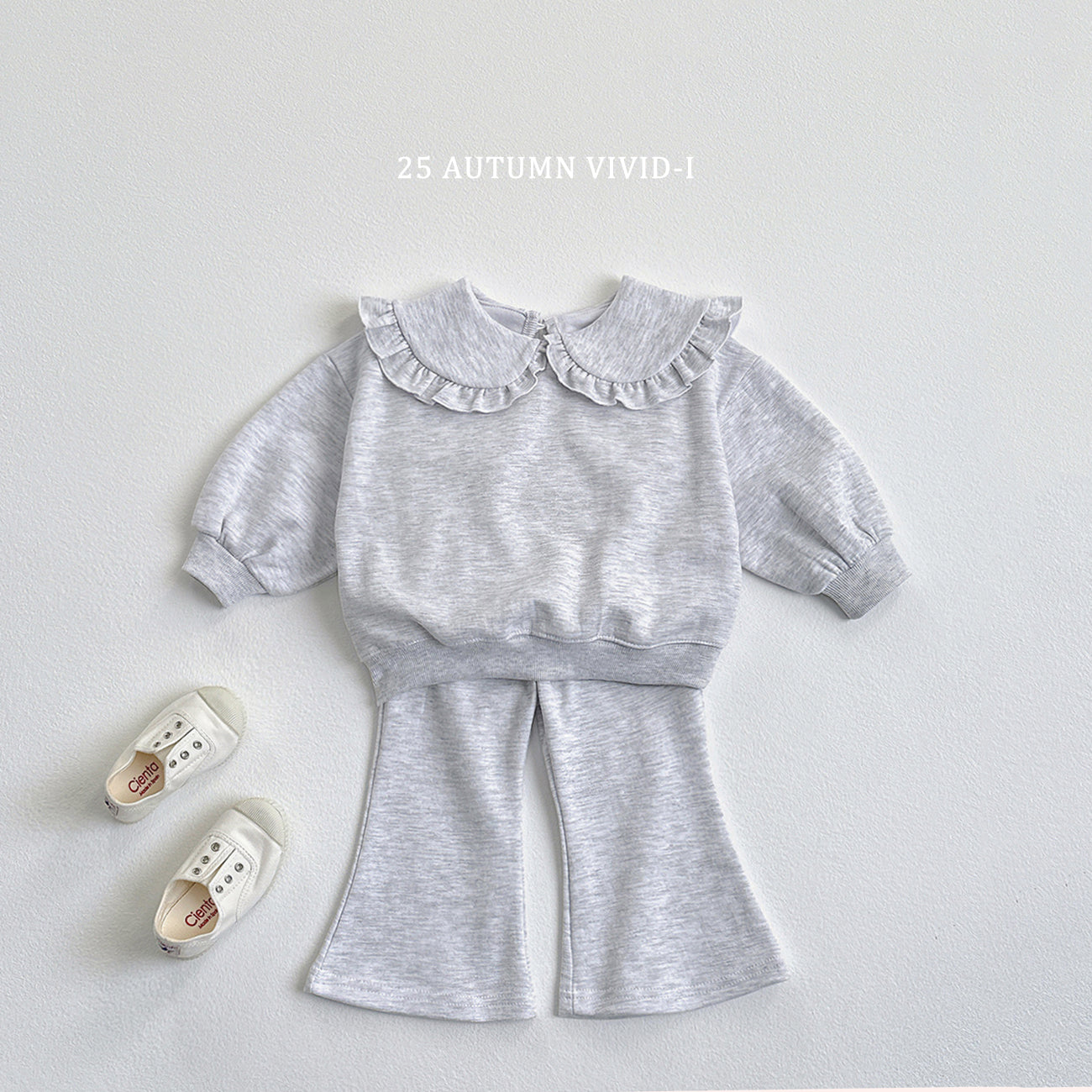 Round Collar Flared Set-up