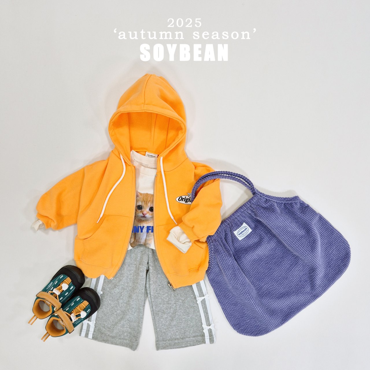 Ribbon Terry Line Pants