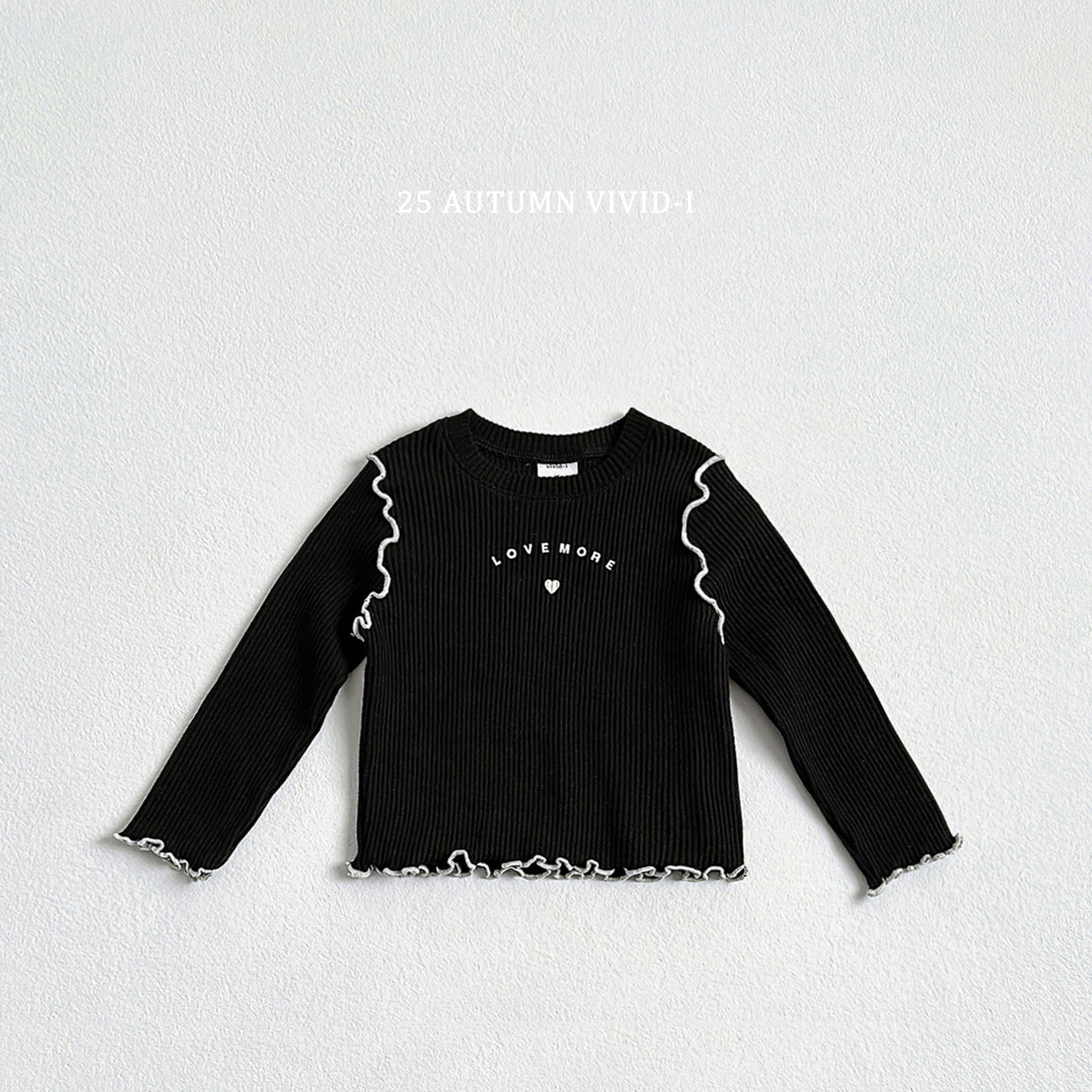 Love Ribbed Wing T-shirt