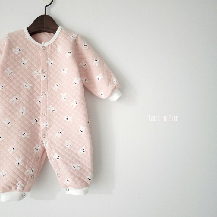 Quilted Bunny Romper