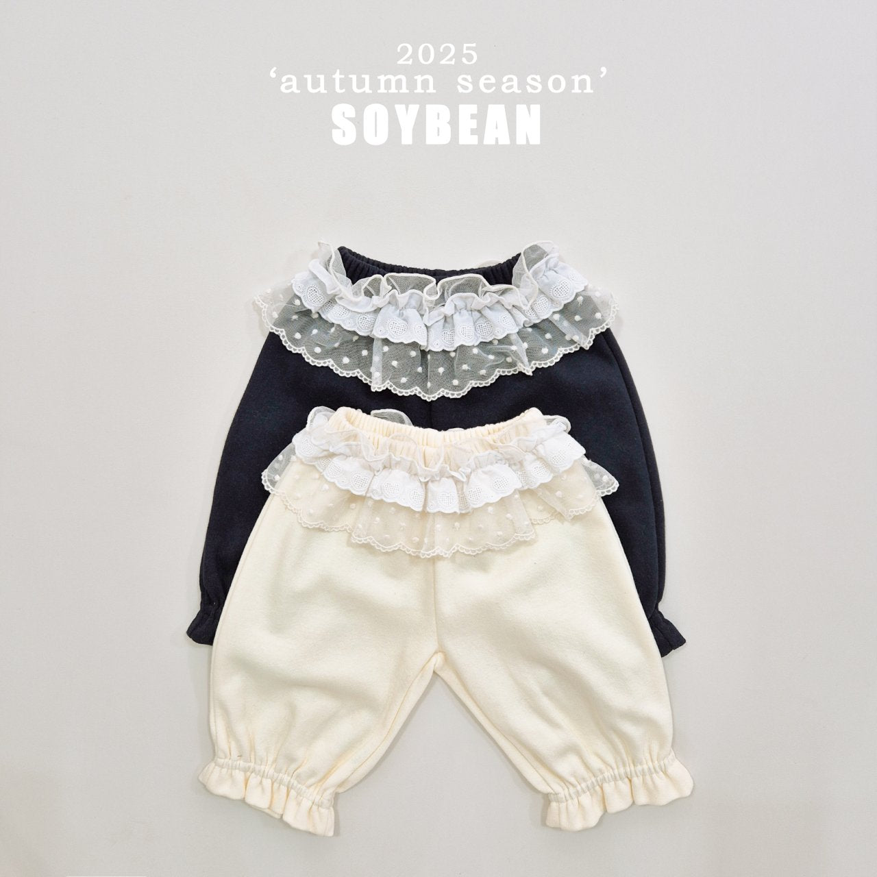 Lace Camp Frill Pants