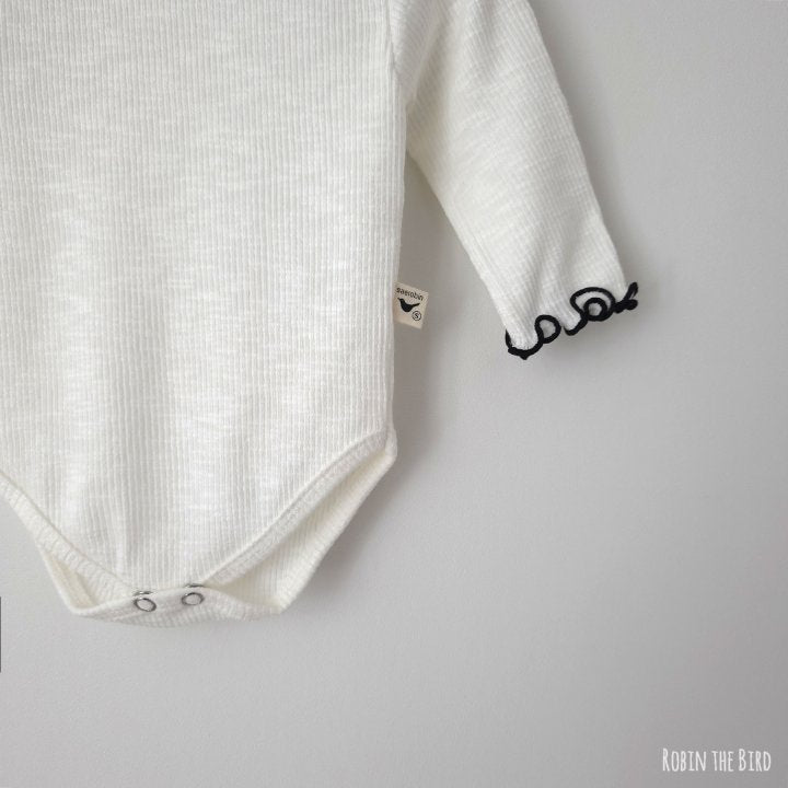 Modal Frill Bodysuit Set