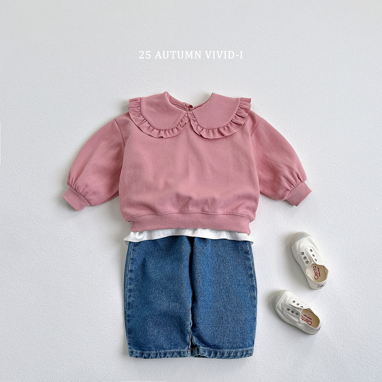 Round Collar Flared Set-up