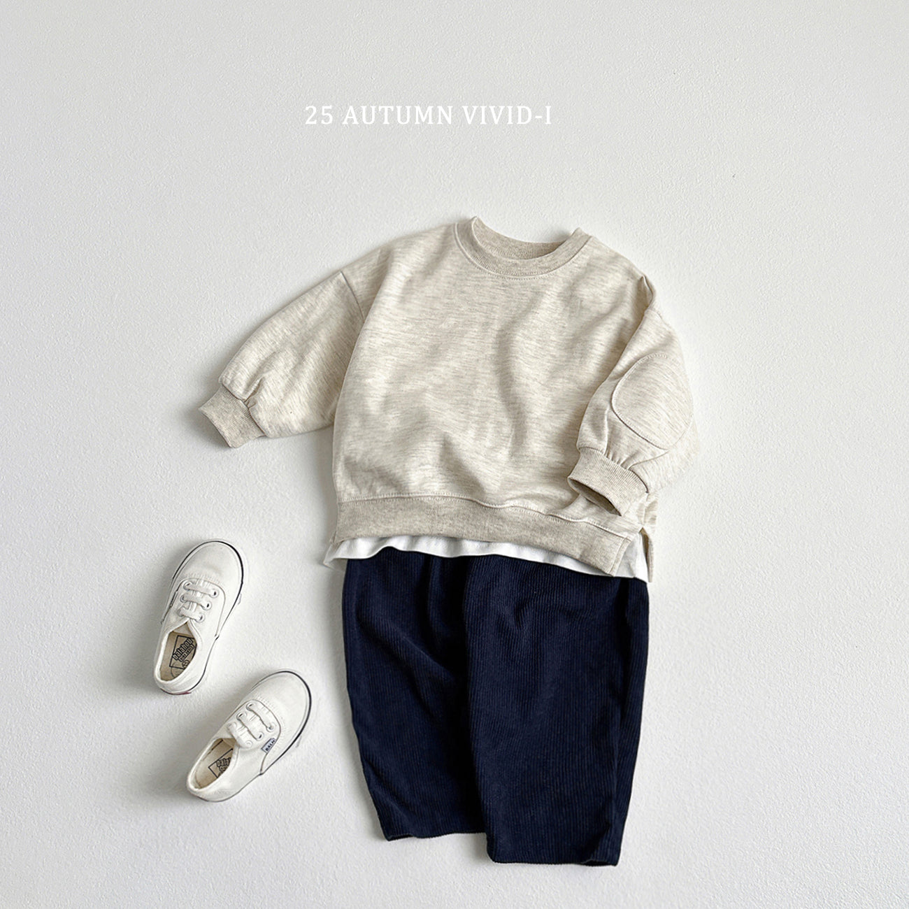 Label Baggy Sweatshirt